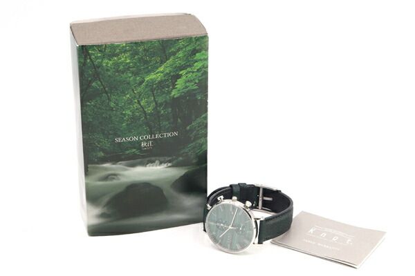  ノット メンズウォッチ リミテッドモデル 秋江 レザー ベルト 小物