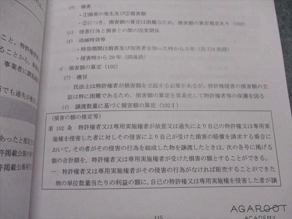 アガルート 司法試験 2024総合講義 知的財産 テキスト 2024合格目標 状態良い 013m4D アガルート 司法試験 2024総合講義 知的財産 テキスト 2024合格