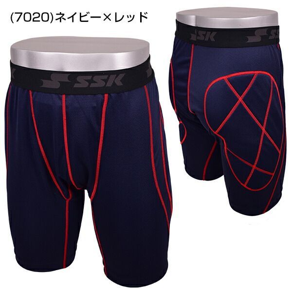 【新品未使用】種類10:1枚/(10)ホワイト/S 野球 スライディングパンツ SSK スラパン ファウルカップ収納式 パッドあり 白あり BSP003 野球ウェア