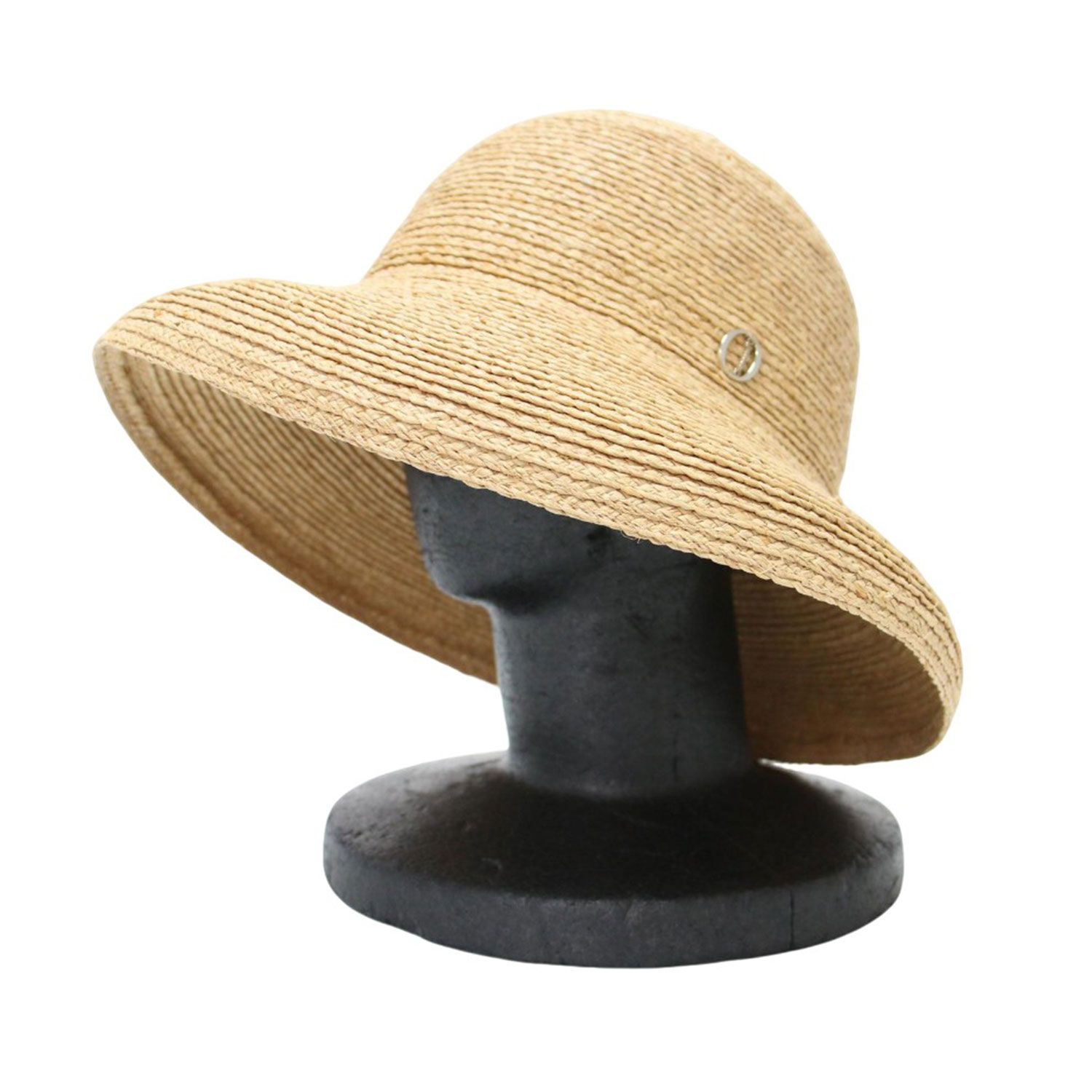 美品 Chapeau d O シャポー ド オー ラフィア ハット サイズ:57.5 