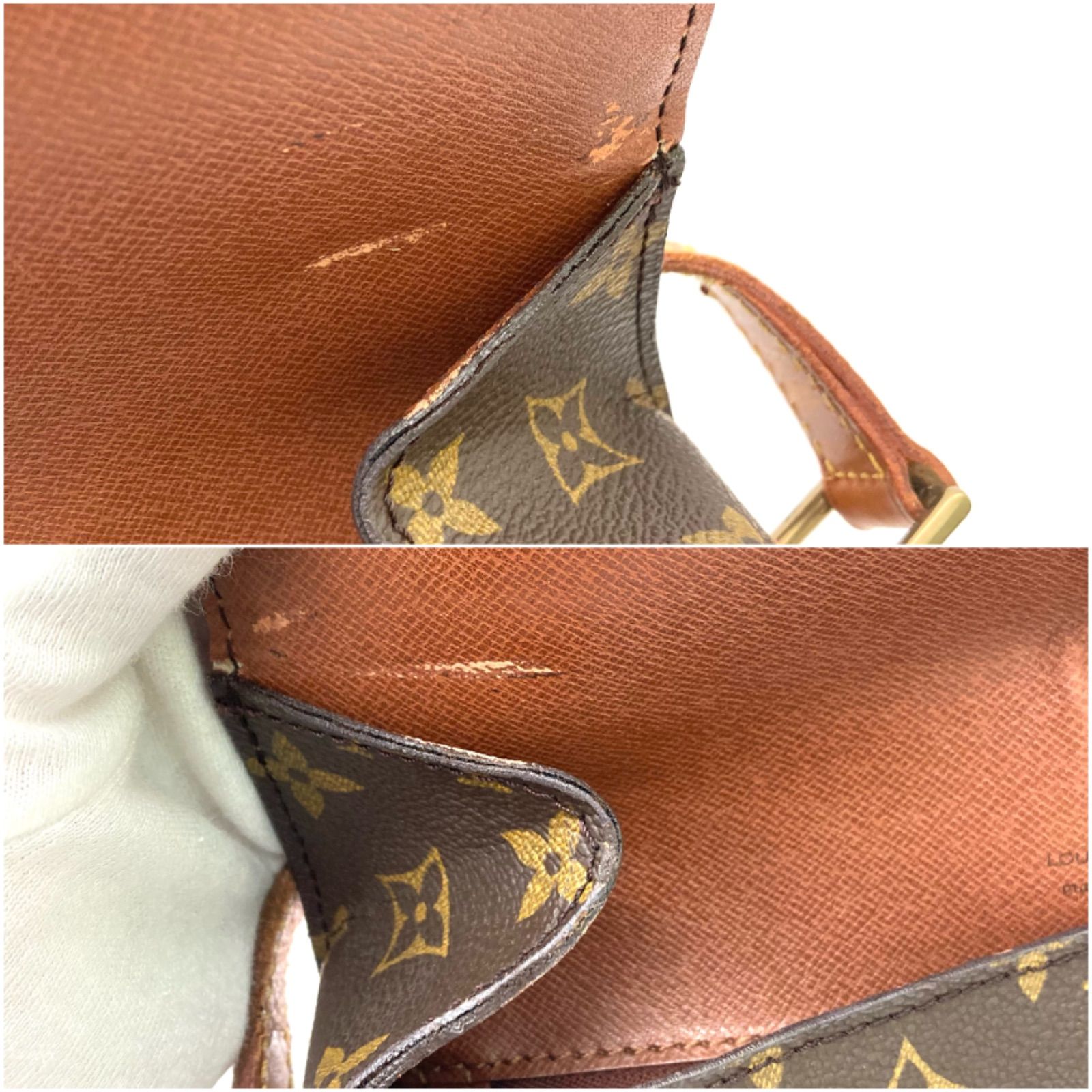 LOUIS VUITTON】ルイヴィトン モノグラム サンクルーGM ショルダー 
