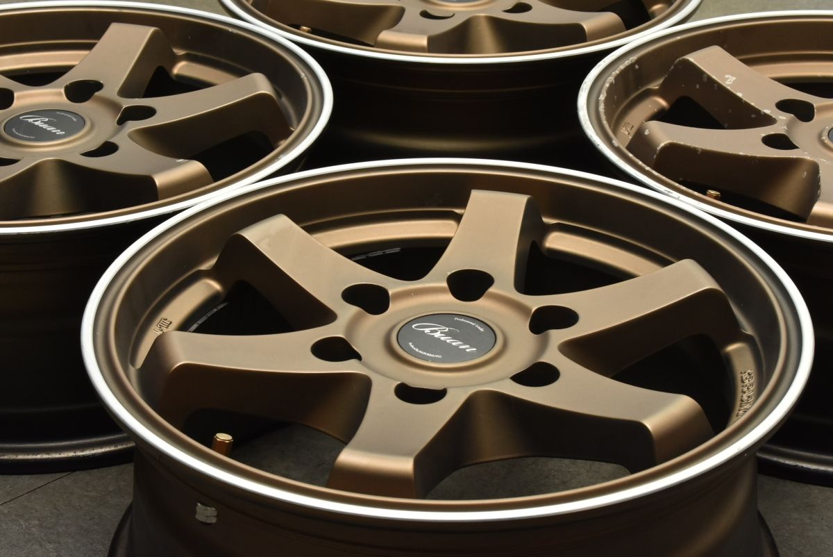 カスタム用に KBRACING 16in 6.5J 38 PCD139.7 4本セット ハイエース レジアスエース 交換用 スタッドレス用に