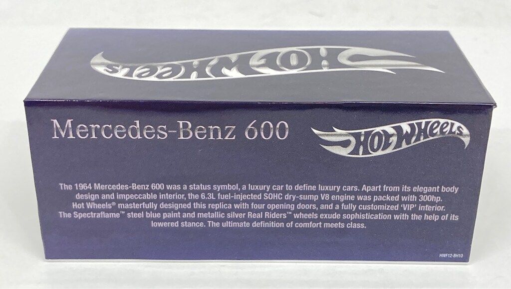 ホットウィールRLC Mercedes-Benz 600 新品　未開封 RLC限定の1964 MERCEDES-BENZ 600 がHWCで発売！ | Hot Wheels