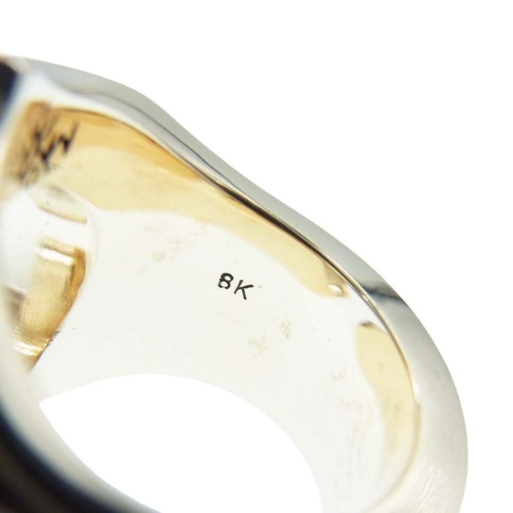 TENDERLOIN テンダーロイン T-H.S RING GOLD STONE 8K ダイヤ