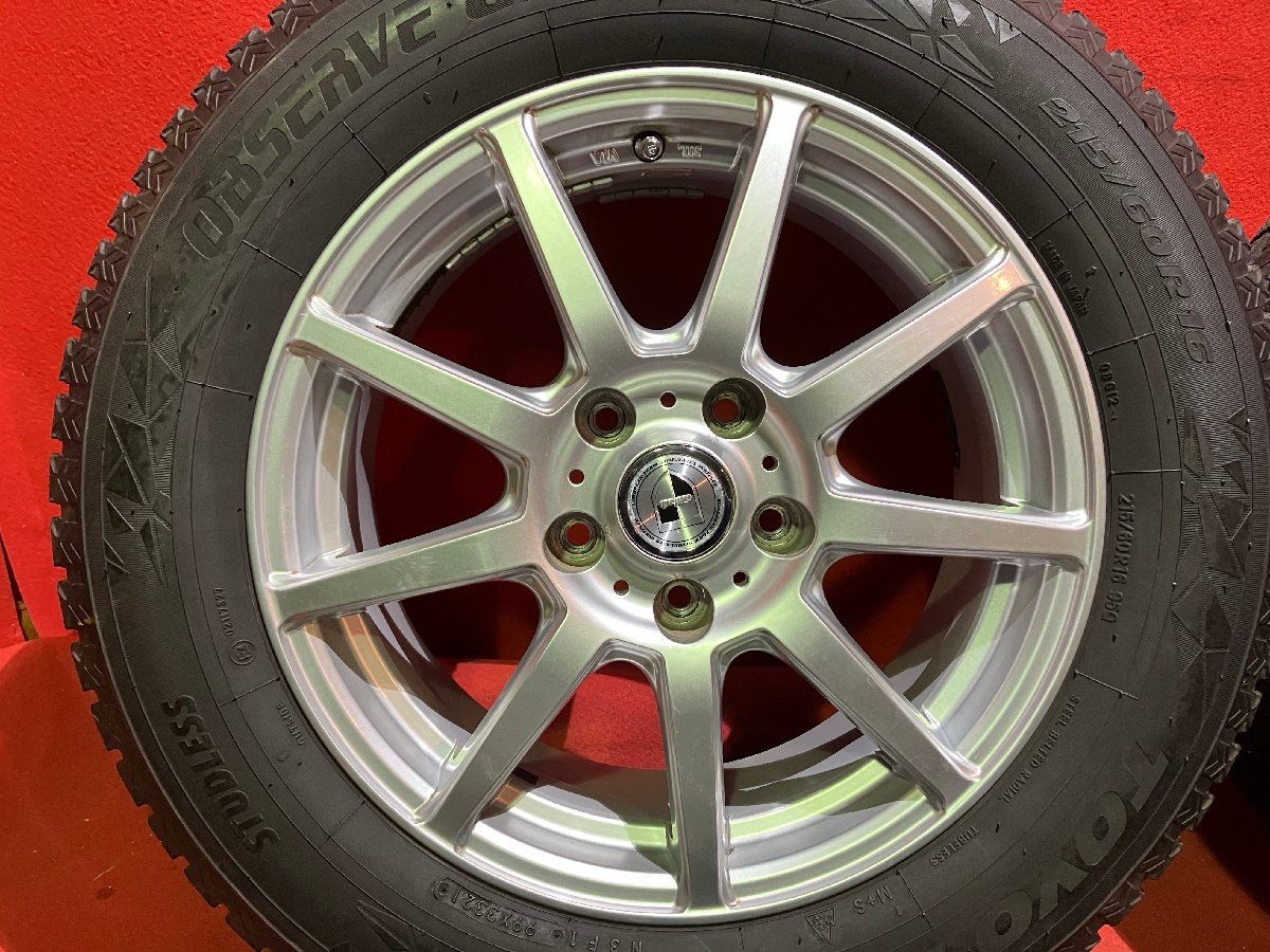 中古スタッドレスタイヤホイールセット【215/60R16 TOYO GIZ2 中古スタッドレスタイヤホイールセット【215/60R16 TOYO GIZ2