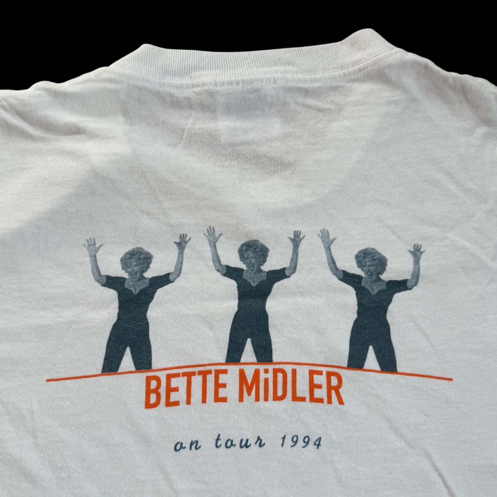90s BETTE MIDLER Print T Shirt L 