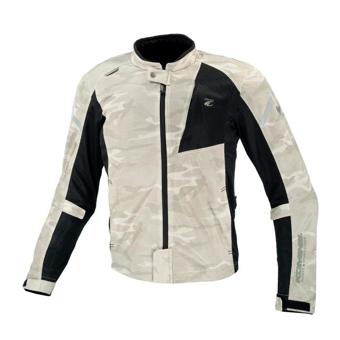 5営業日で発送 コミネ Komine JK-1283 P FULL MESH JACKET S.CAMO L 07-1283 サンドカモ サイズ L