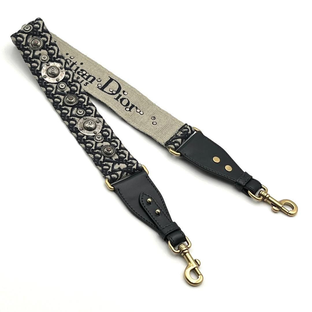 美品 定価22万Dior トロッター エンブロイダリー ショルダーストラップ