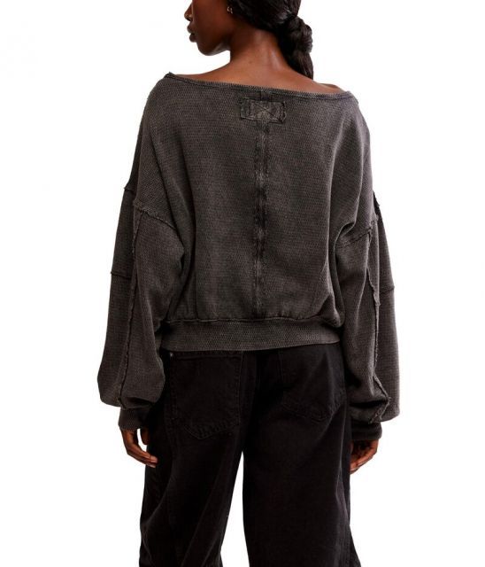 フリーピープル Free People Ife Pullover レディース シャツ トップス Black Free People Ife Pullover
