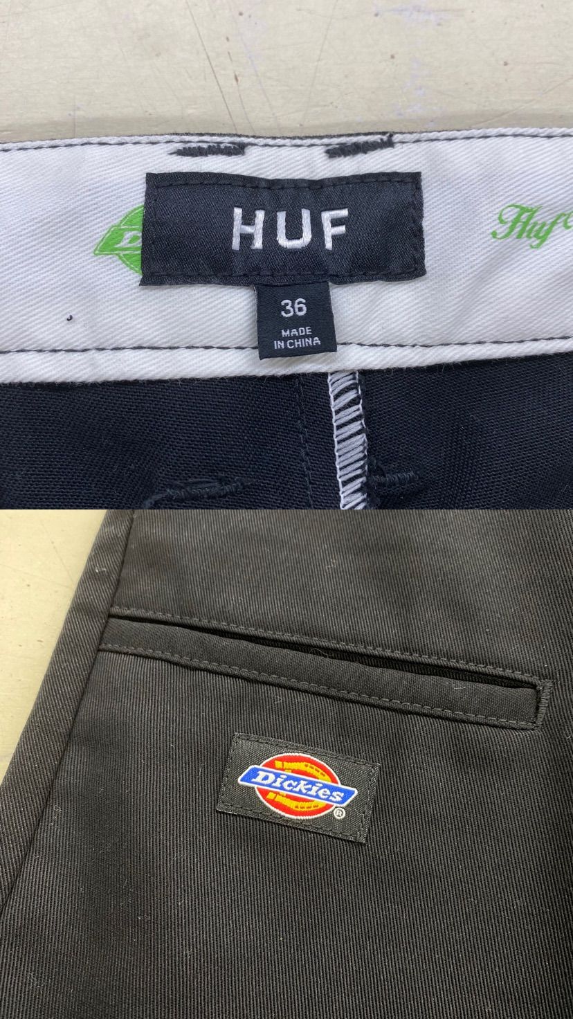 71.HUF Dickies WORKER PANT ハフ ディッキーズ ダブルニー
