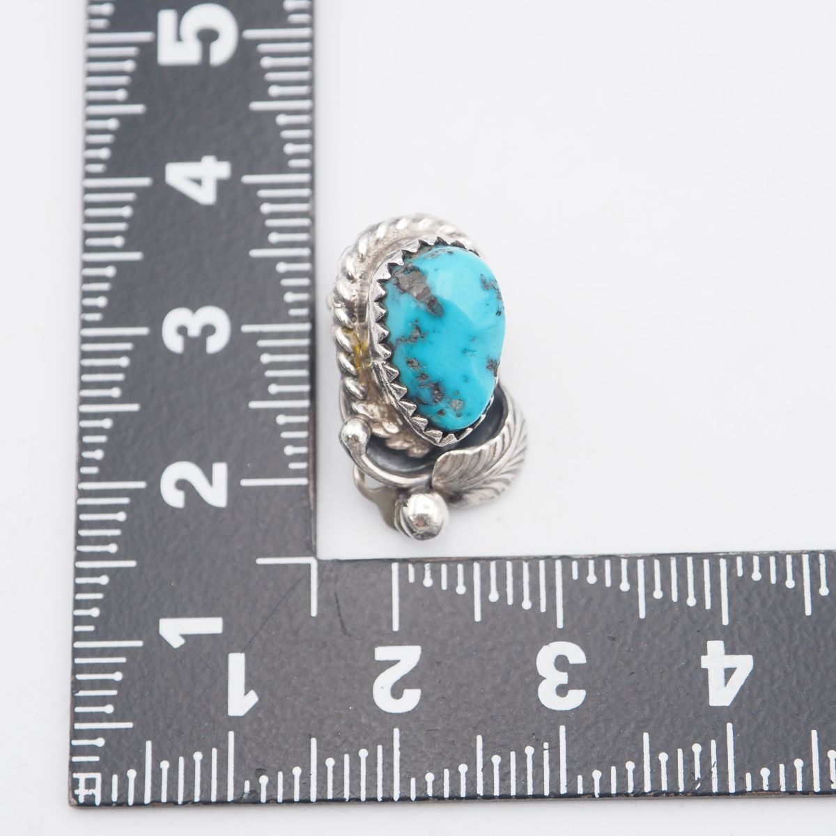 定番人気，お得】 U598 ターコイズ トルコ石 925刻印 イヤリング