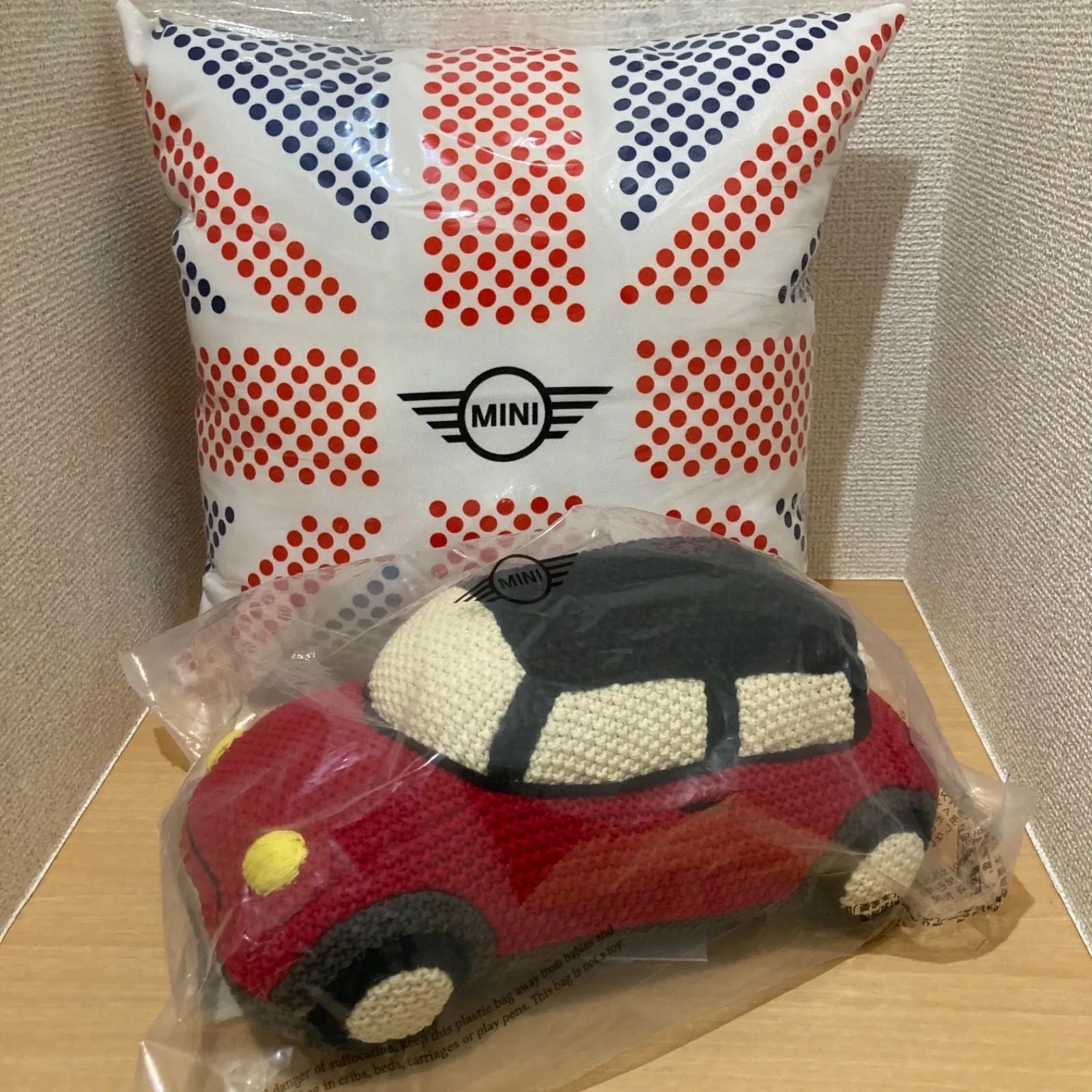 MINI BMW クーパー ぬいぐるみ クッション - メルカリShops