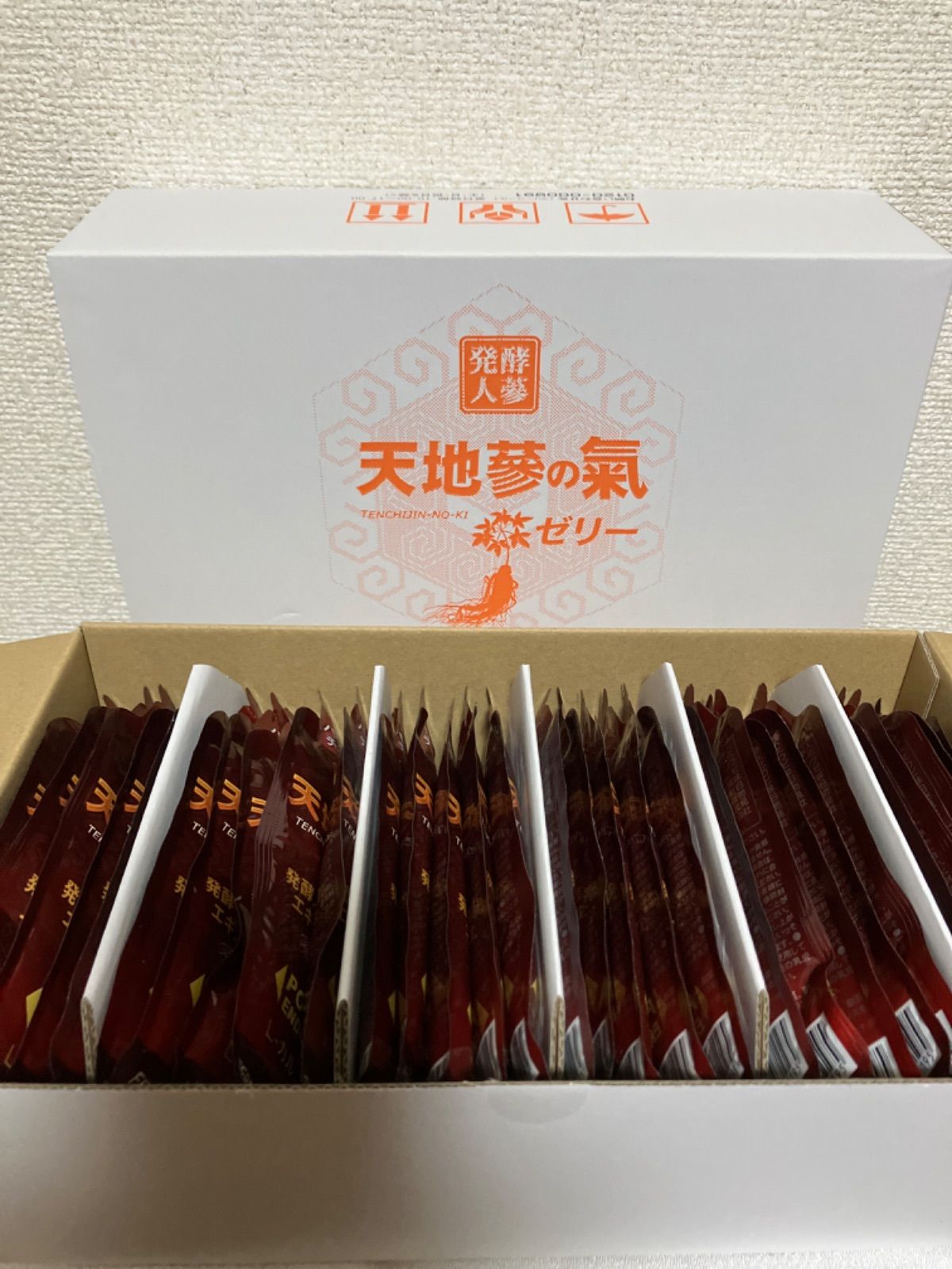 天地蔘の氣 発酵高麗人蔘入りゼリー45g×15個 - メルカリ