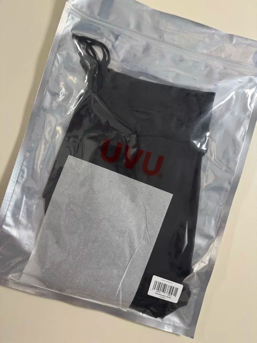 XL UVU ハーフ タイツ ブラック