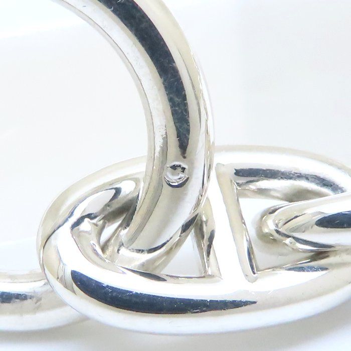 HERMES エルメス シェーヌダンクル ブレスレット GM シルバー925