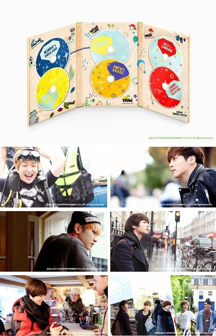 SHINee SURPRISE VACATION DVD＆book SHINee - SHINee Surprise Vacation (DVD) (6-Disc) (韓国版) - メルカリ