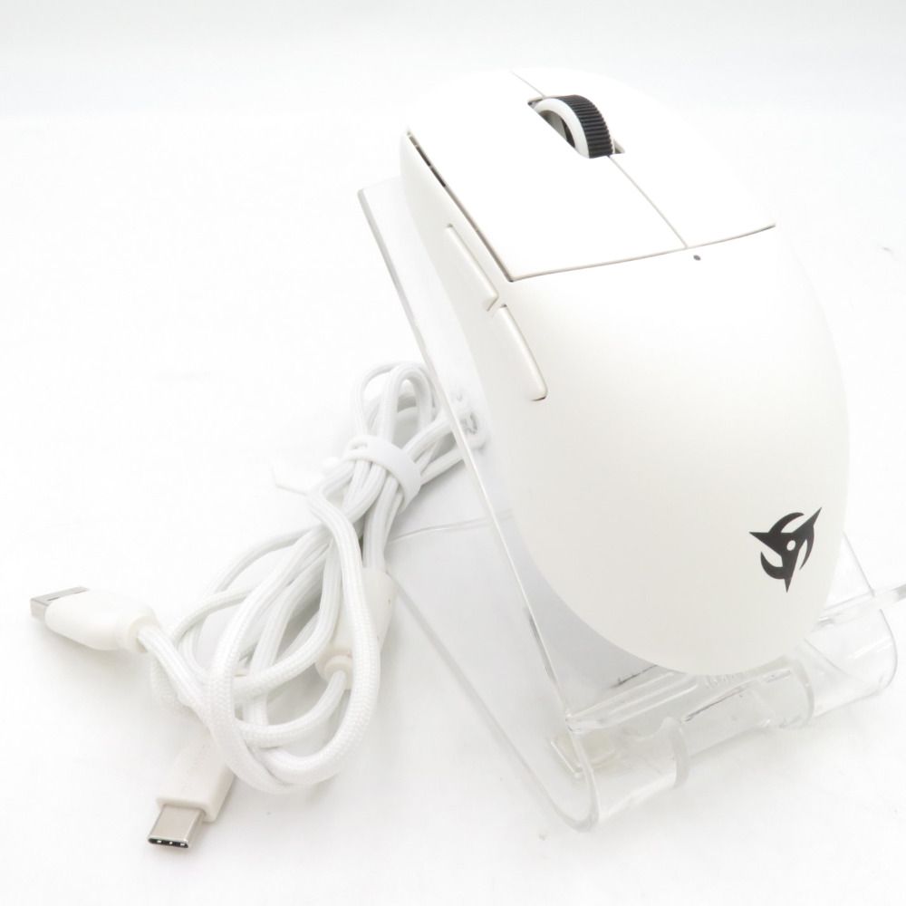 Ninjutso Sora Wireless Gaming Mouse White 有線/ワイヤレスゲーミングマウス ホワイト