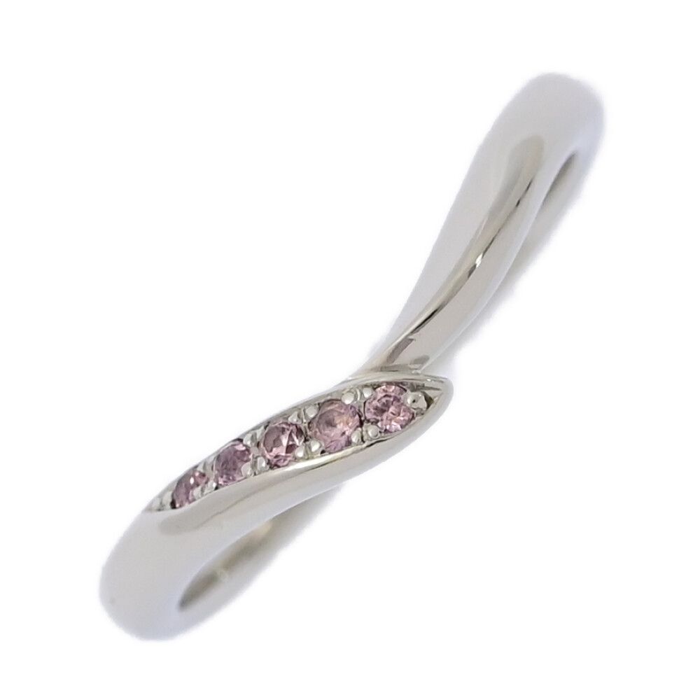 Niwaka 俄 ニワカ 初桜 5P ピンクダイヤモンド リング 指輪|Pt950-3.2g|9号| 49|プラチナ|結婚指輪|プレゼント|記念日 ♀ S レディース 583542