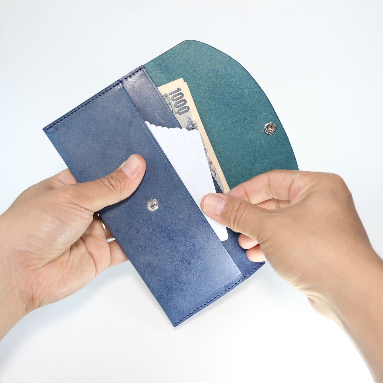 薄型財布 トップ thin スィン THINly スィンリー スリムスムース革財布 札入(大) SL-B-