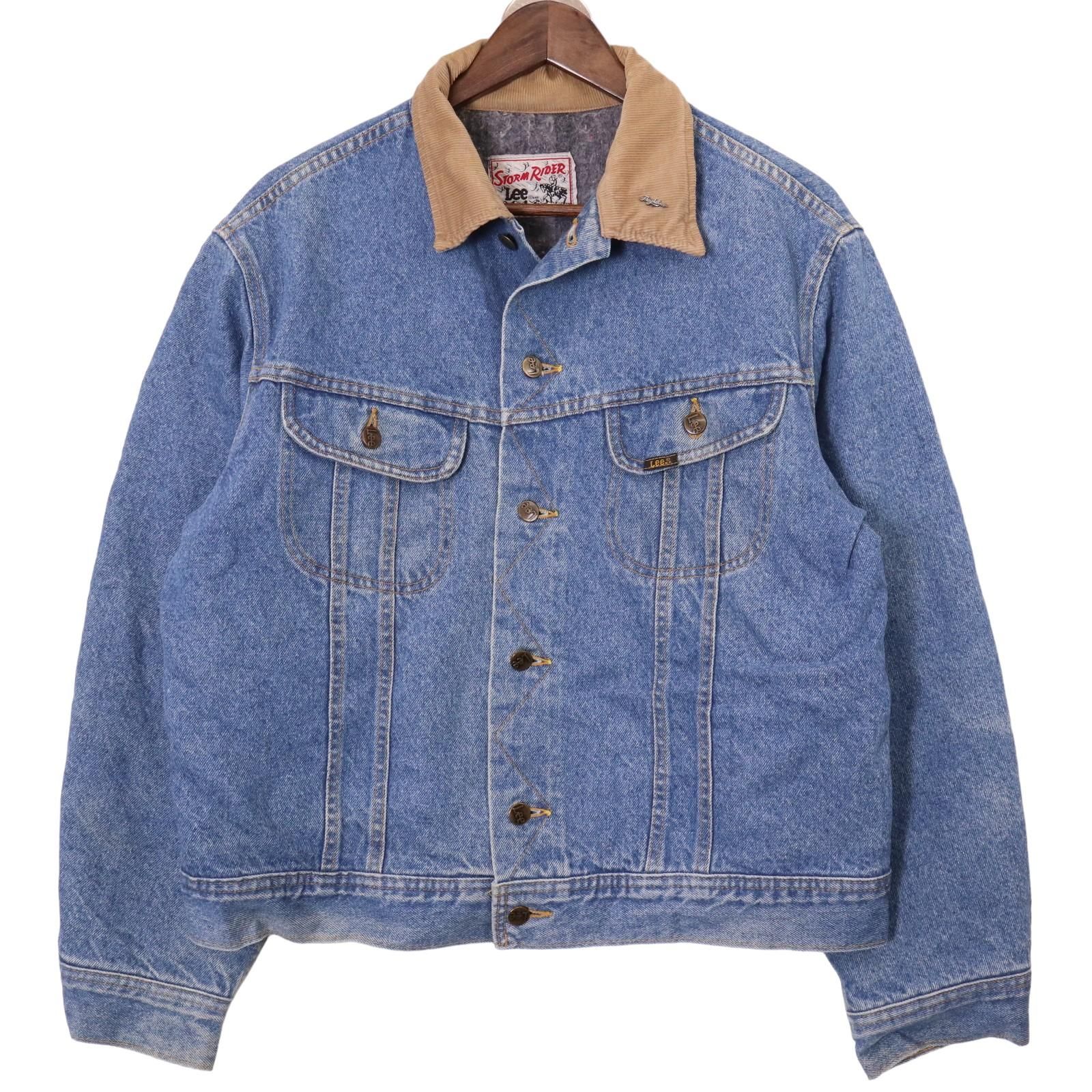 希少 80s ビンテージ 古着 Lee リー ストームライダー デニムジャケット 希少 80s ビンテージ 古着 Lee リー ストームライダー デニム