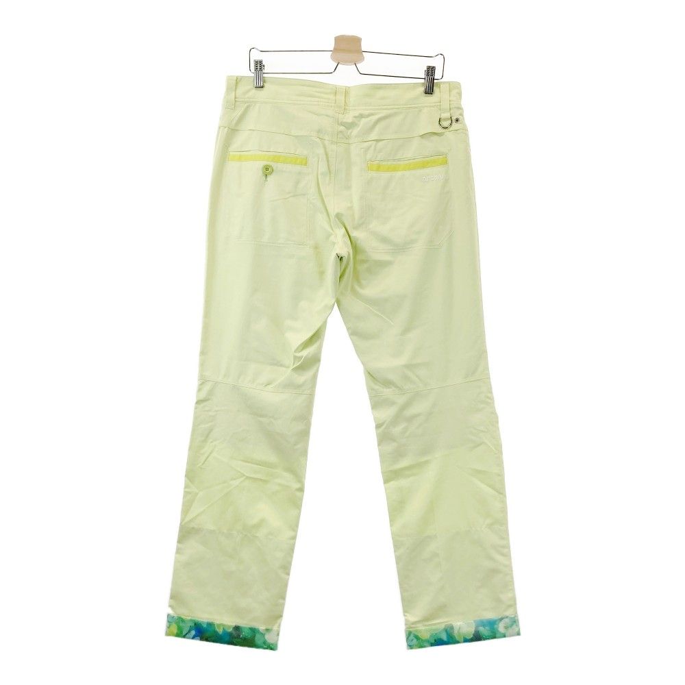 サイズ：50 ARCHIVIO アルチビオ 裏メッシュ パンツ グリーン系