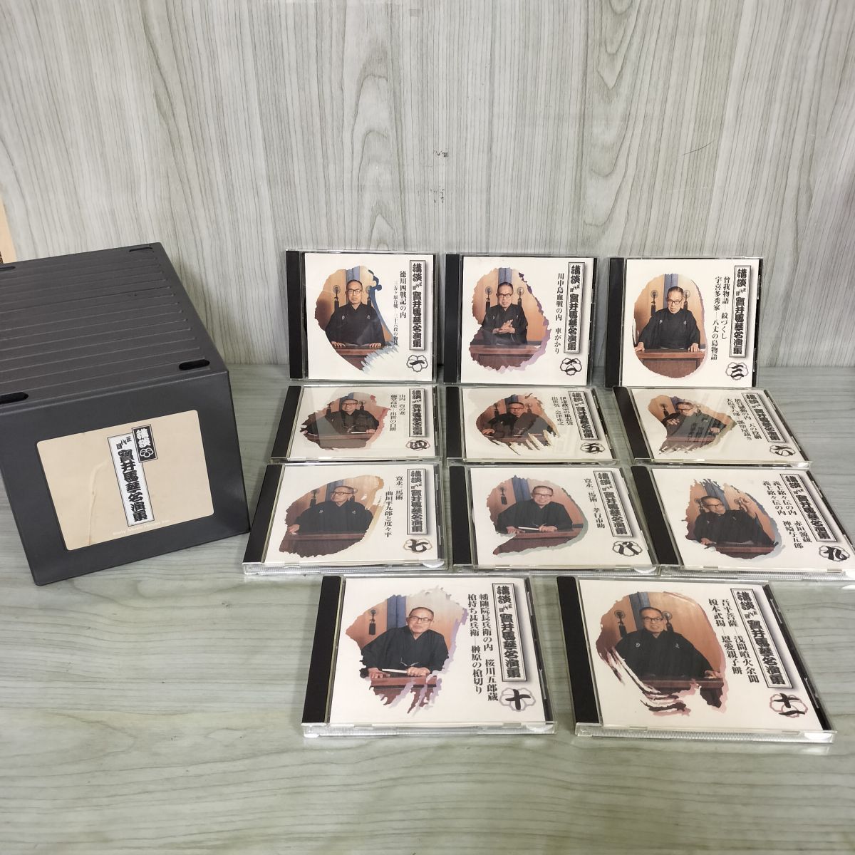 CD 全巻 全11枚組 揃い 講談CD全集 五代目 寶井馬琴 名演集 宝井馬琴 ケース付 230029