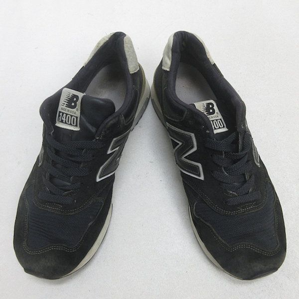 Q□USA製【27.5cm】ニューバランス/New Balance M1400BKSレザー 