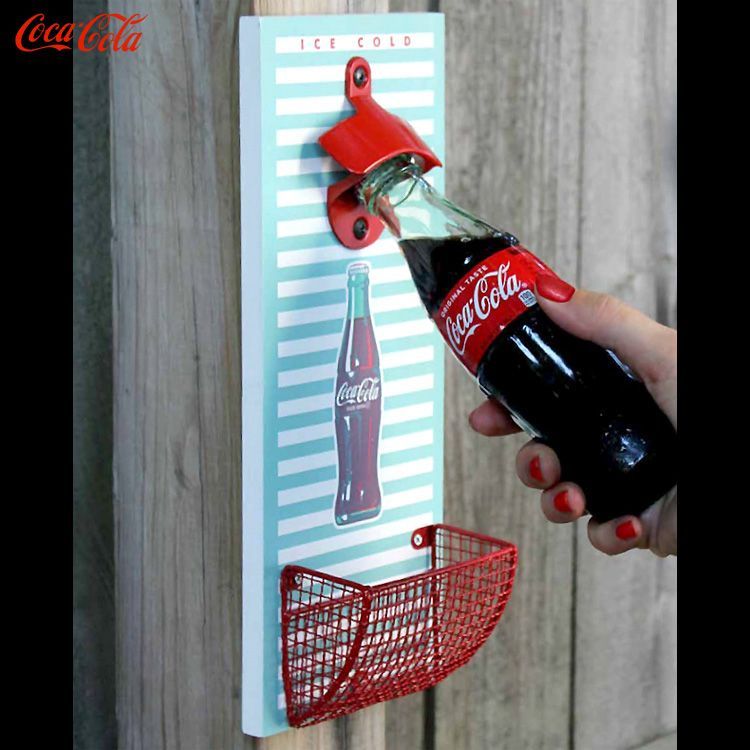 新品 コカコーラ 栓抜き ボトルオープナー キャップキャッチャー