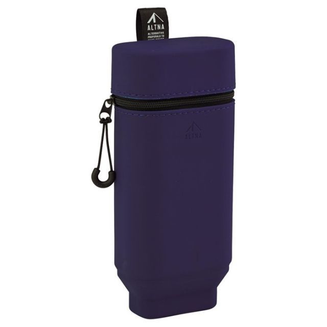 まとめ リヒトラブ スタンドペンケース マグネット付 ネイビー A-7759-11 ×5セット