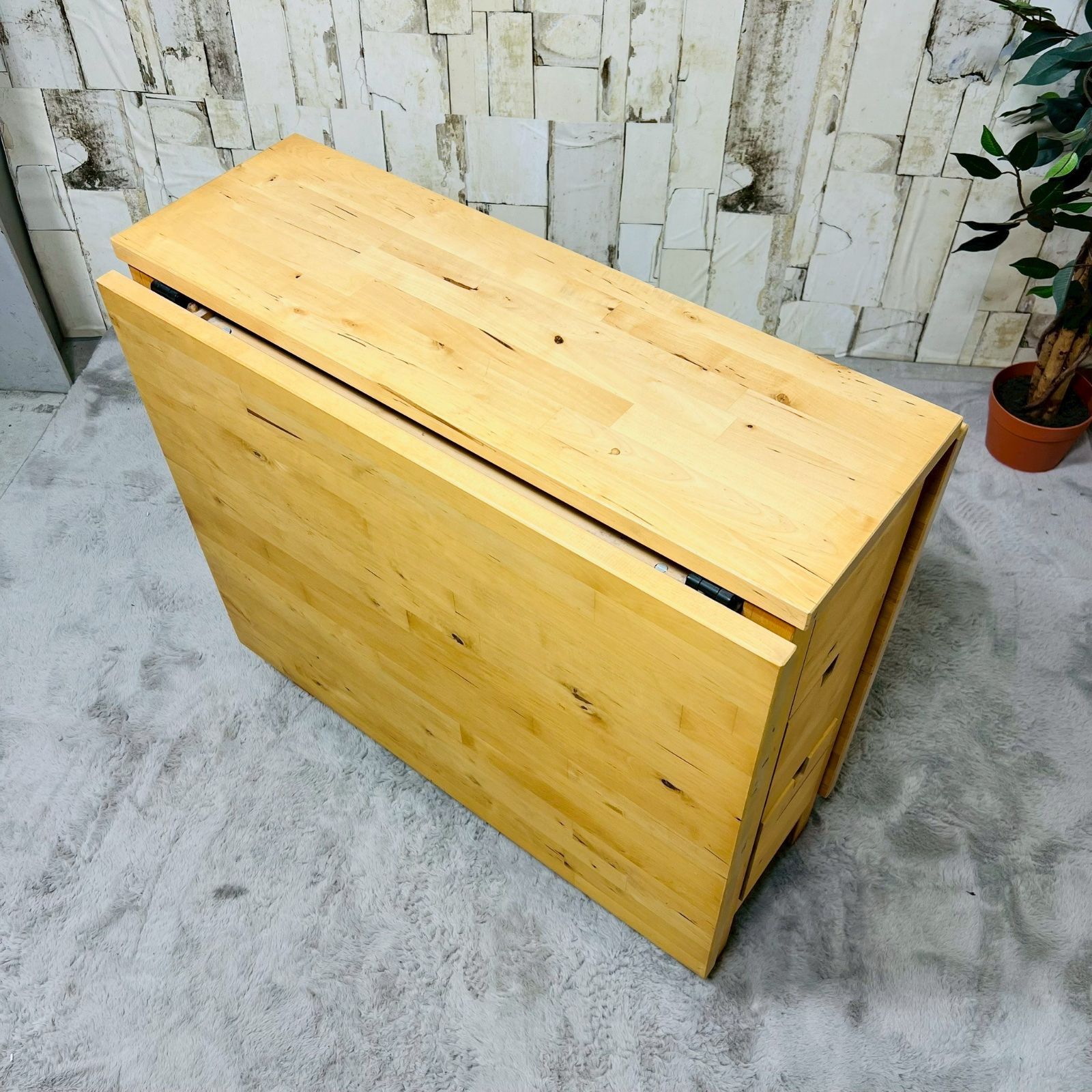 【引取り限定】 IKEA イケア ノールデン ゲートレッグテーブル 折りたたみ イケア（IKEA） IKEA - - NORDEN -ノールデン- ゲートレッグテーブル