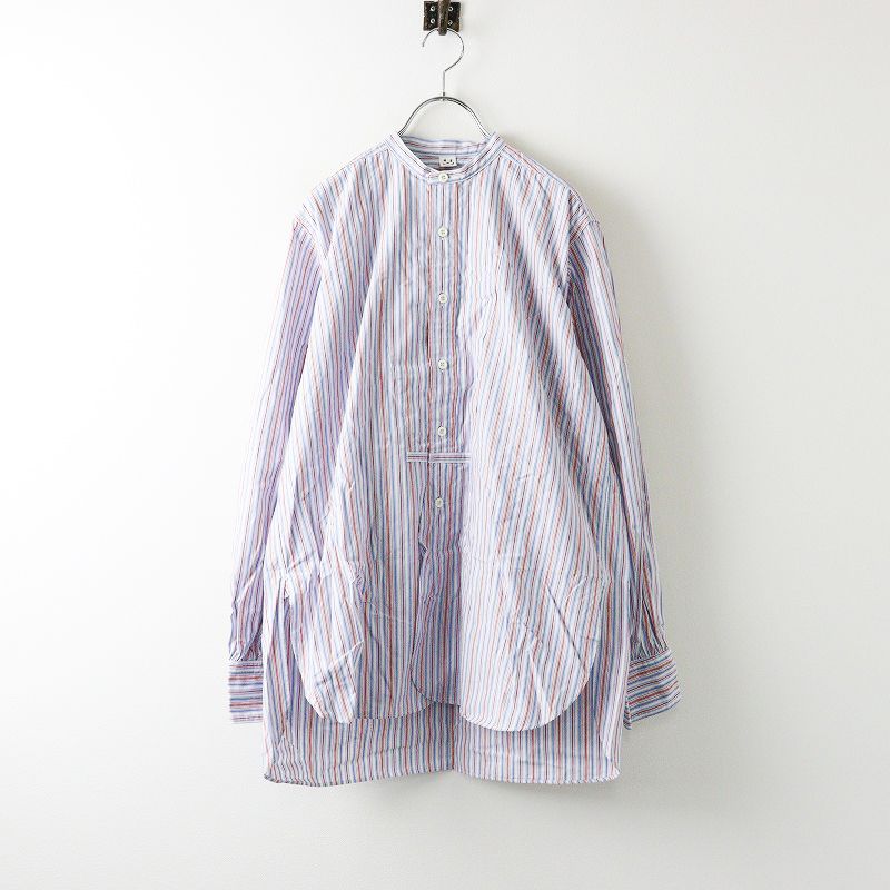 45Rダンプマルチストライプの908グーグーシャツ 45R（フォーティファイブアール）の「ダンプマルチストライプの