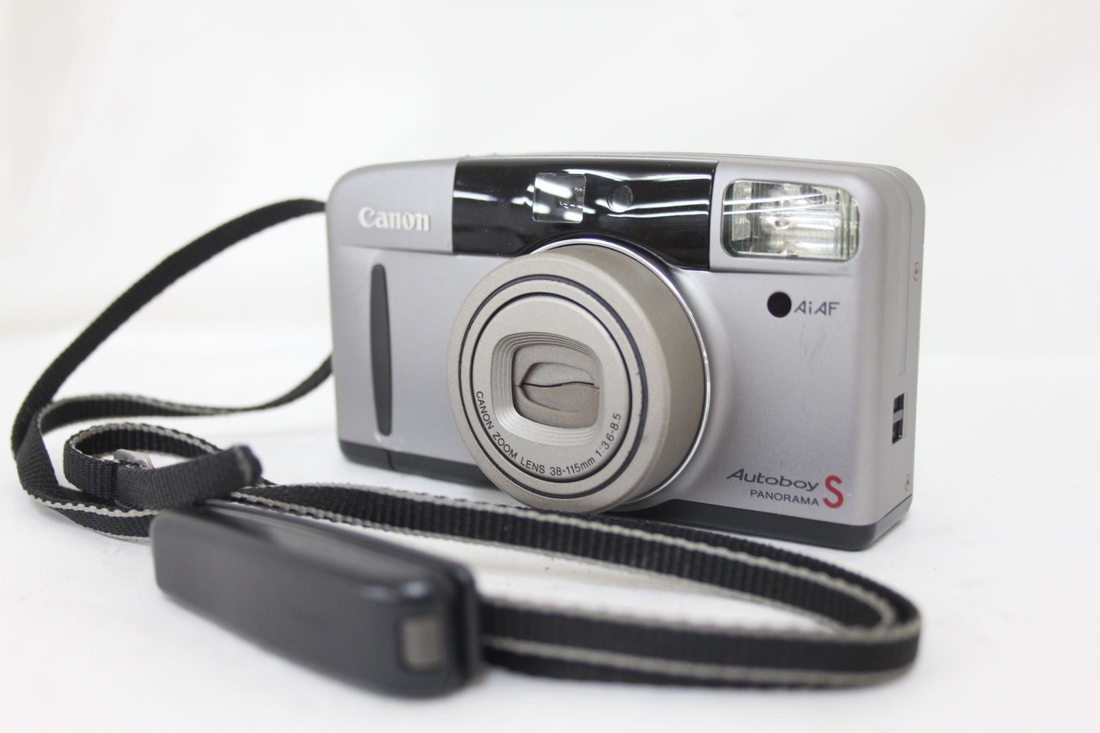 返品保証 キャノン Canon Autoboy S 38-115mm F3.6-8.5 コンパクトカメラ e232