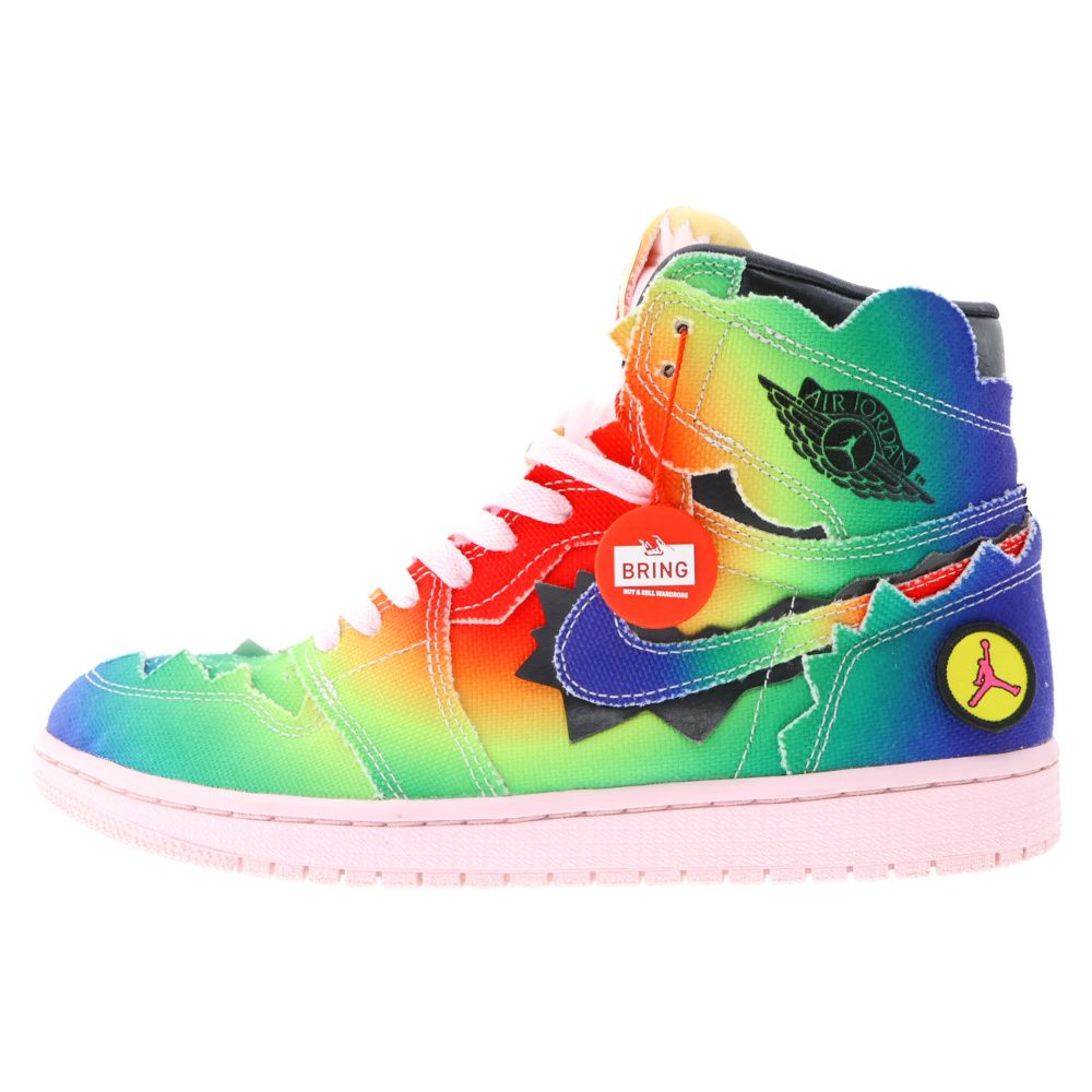 NIKE (ナイキ) ×J Balvin AIR JORDAN 1 RETRO HIGH OG DC3481-900 J ジェイバルヴィン エアジョーダン1 ハイカットスニーカー マルチ US9/27cm