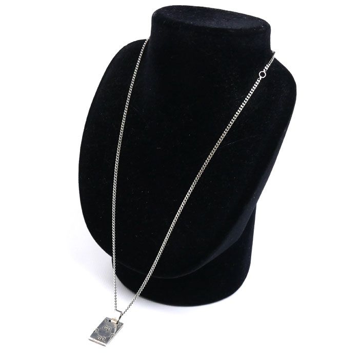GUCCI グッチ シルバー925 ゴースト ネックレス 455315 J8400 GUCCI グッチ シルバー925 ゴースト ネックレス 455315 J8400