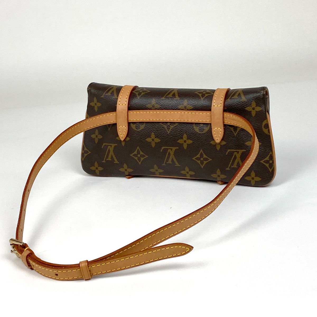 ルイ・ヴィトン Louis Vuitton ポシェット マレル ウエストポーチ ウエストバッグ ボディバッグ モノグラム ブラウン M51159  レディース 【中古】 - メルカリ