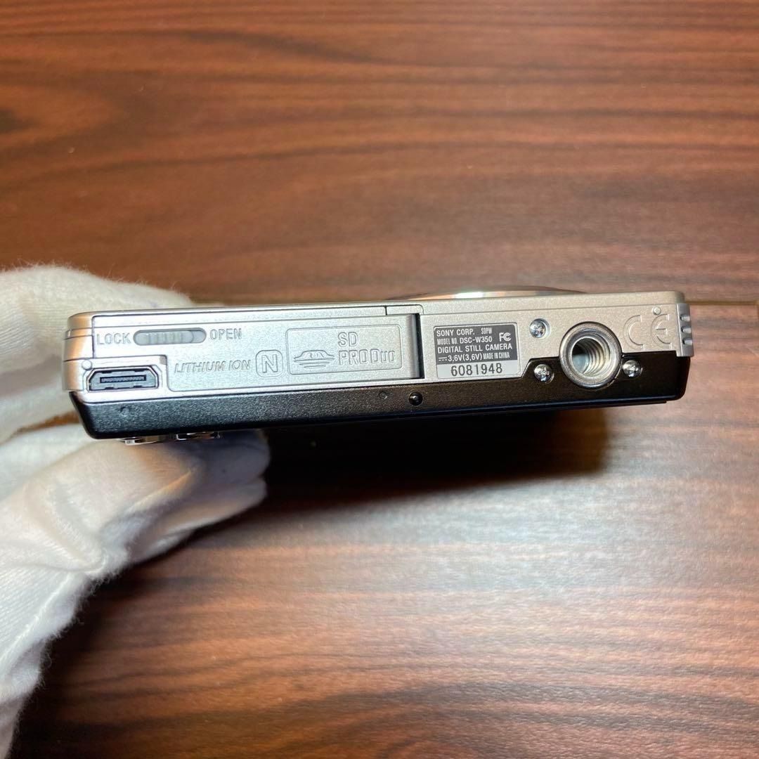 SONY Cyber-shot DSC-W350 デジカメ ほぼ新品 3353 - メルカリ