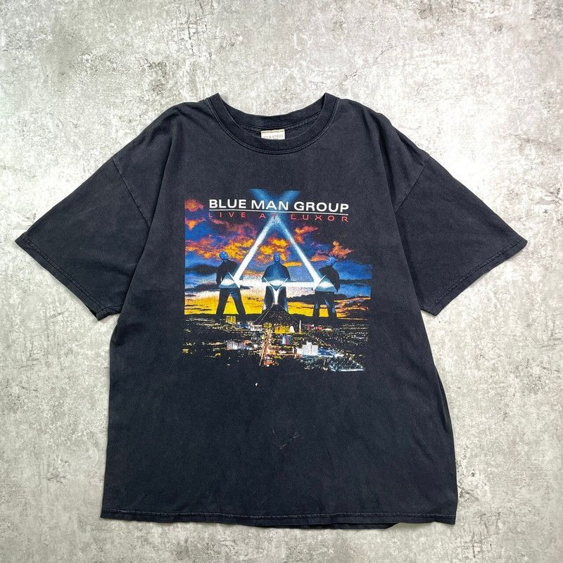2000年代 BLUE MAN GROUP Tシャツ 00年代 BLUE MAN GROUP ブルーマングループ アーティスト プリントT