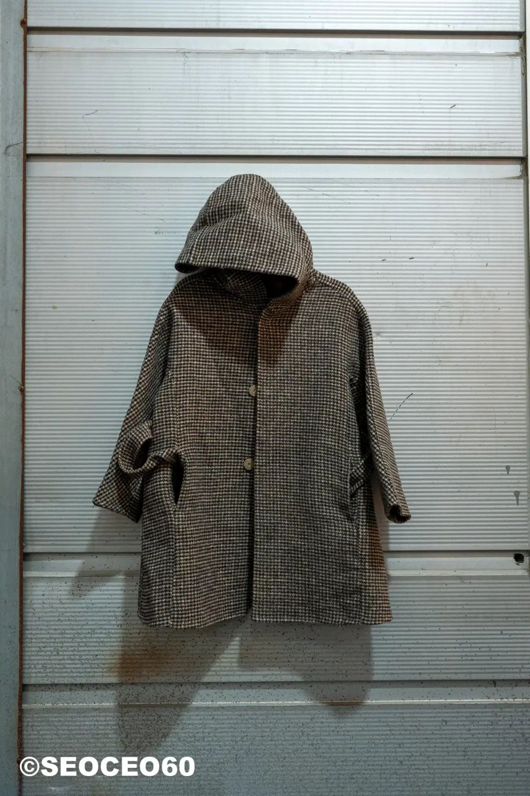 【雷市場（ポンジャン）商品韓国直送】 子供用コート PERMITZ チェック M サイズ