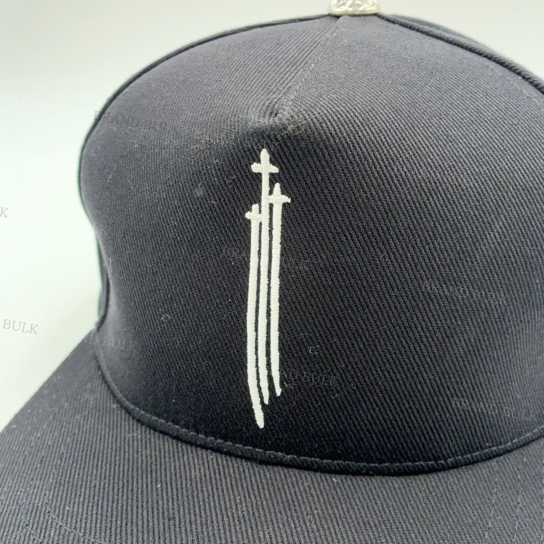 【新品】Chrome Hearts RS3 ブラック デニム キャップ 新品】Chrome Hearts RS3 ブラック デニム キャップ - メルカリ
