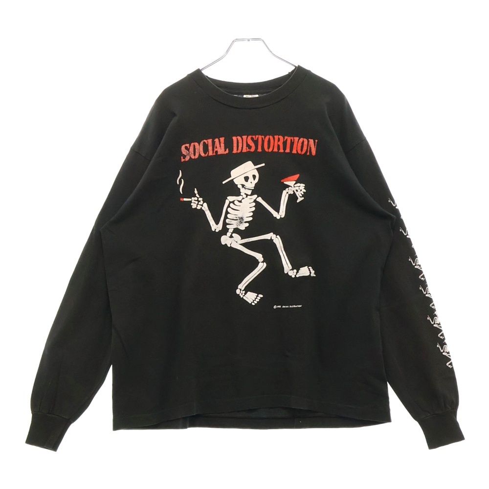 90's USA製 SOCIAL DISTORTION バンドロンT 1992年 90's USA製 SOCIAL DISTORTION バンドロンT 1992年 - メルカリ