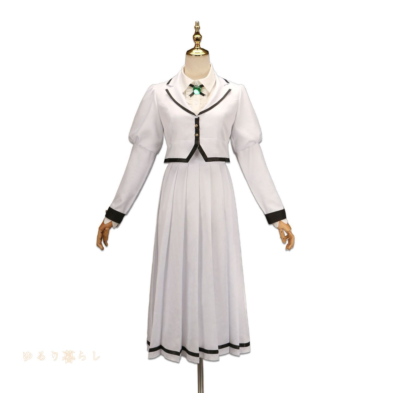 ロックは淑女の嗜みでして 黒鉄音羽 鈴ノ宮リリシャ 院瀬見帝学院 コスプレ衣装 制服風 ワンピース ドレス 高品質生地 舞台撮影用 イベント IMPECCABLEHEALTHCARESERVICES_COM