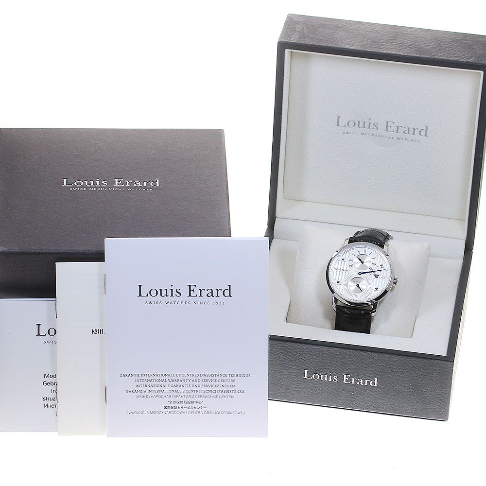 ルイ・エラール LOUIS Erard LE86236AA01BDC51 エクセレンス デイト 自動巻き メンズ箱付き_823670