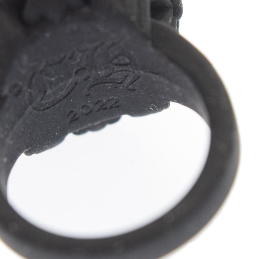 CHROME HEARTS (クロムハーツ) CHプラス カクテルリング ラバーリング 