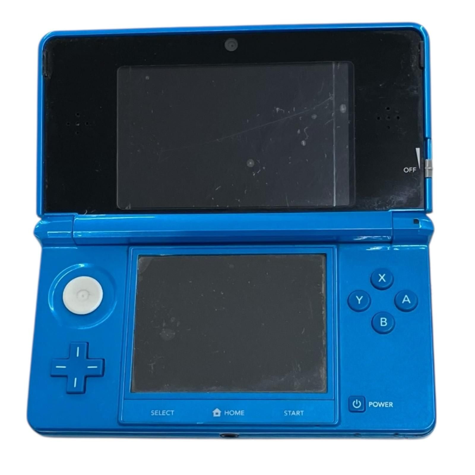 186000 現状品 Nintendo 任天堂 ニンテンドウ ニンテンドー3DS CTR-001 ブルー UP786_INFO