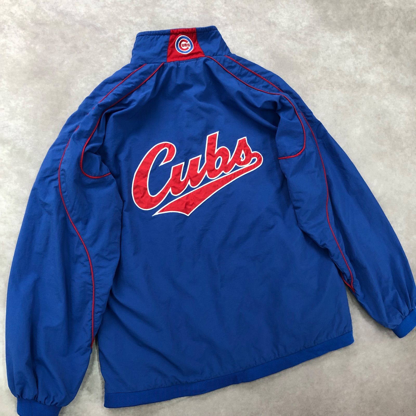 majestic Cubs スタジャン ジャケット アウター MLB 野球 古着-