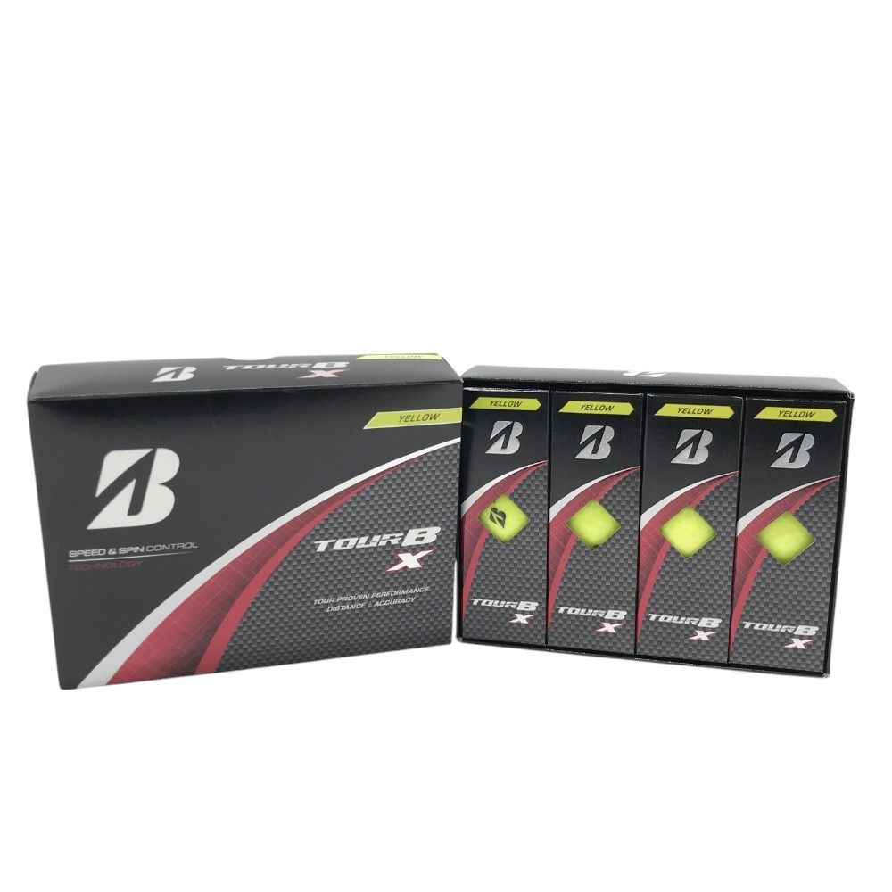 BRIDGESTONE GOLF  ブリヂストンゴルフ TOUR B X ゴルフボール 1ダース  イエロー系  [240101372564] ゴルフウェア ストスト