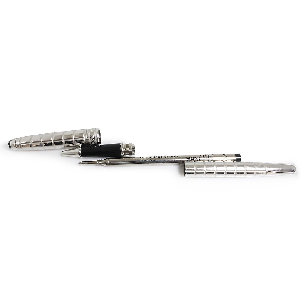 モンブラン ボールペン 164 ソリテール プラチナプレート ファセット MONTBLANC（筆記具、時計） （中古）モンブラン MONTBLANC マイ