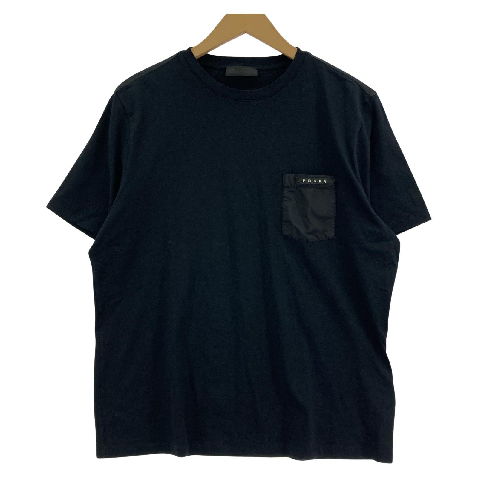 PRADA ポケットTシャツ ブラック XL - メルカリ
