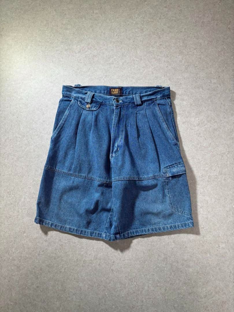 90s FADED GLORY half denim 33