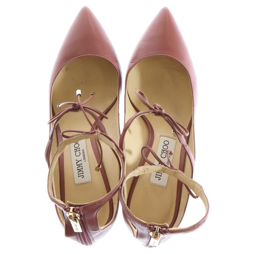 JIMMY CHOO (ジミーチュウ) レースアップ パンプス シューズ